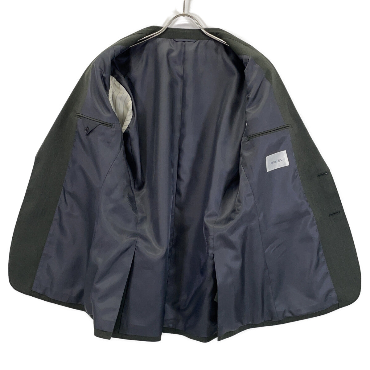 MOJK5105 Khaki Single-Breasted Two-Button Jacket L Men's