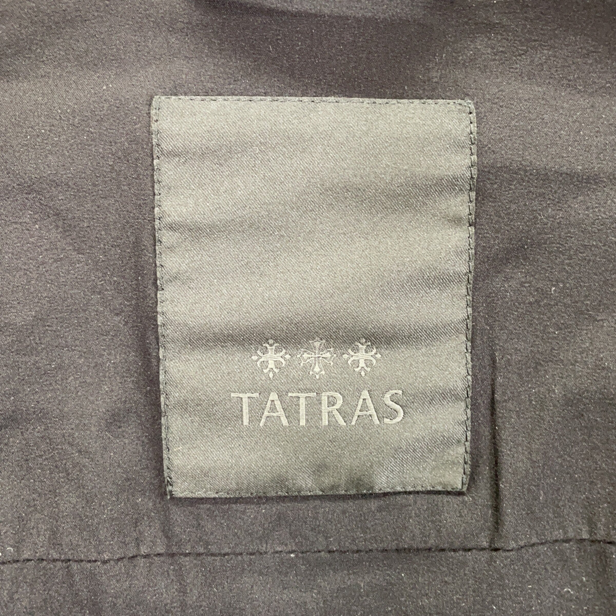 TATRAS タトラス MTAT24S4945 ブラック TORMO エコスエードスタンドカラーシングルライダース ジャケット