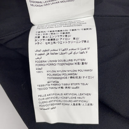 TATRAS タトラス MTAT24S4945 ブラック TORMO エコスエードスタンドカラーシングルライダース ジャケット