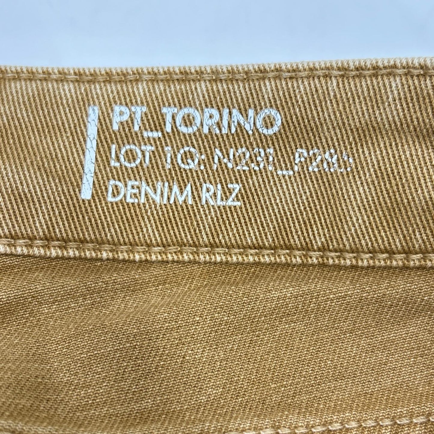 PT TORINO ピーティートリノ ×トゥモローランド GRUNGE ベージュ デニムパンツ ボトムス