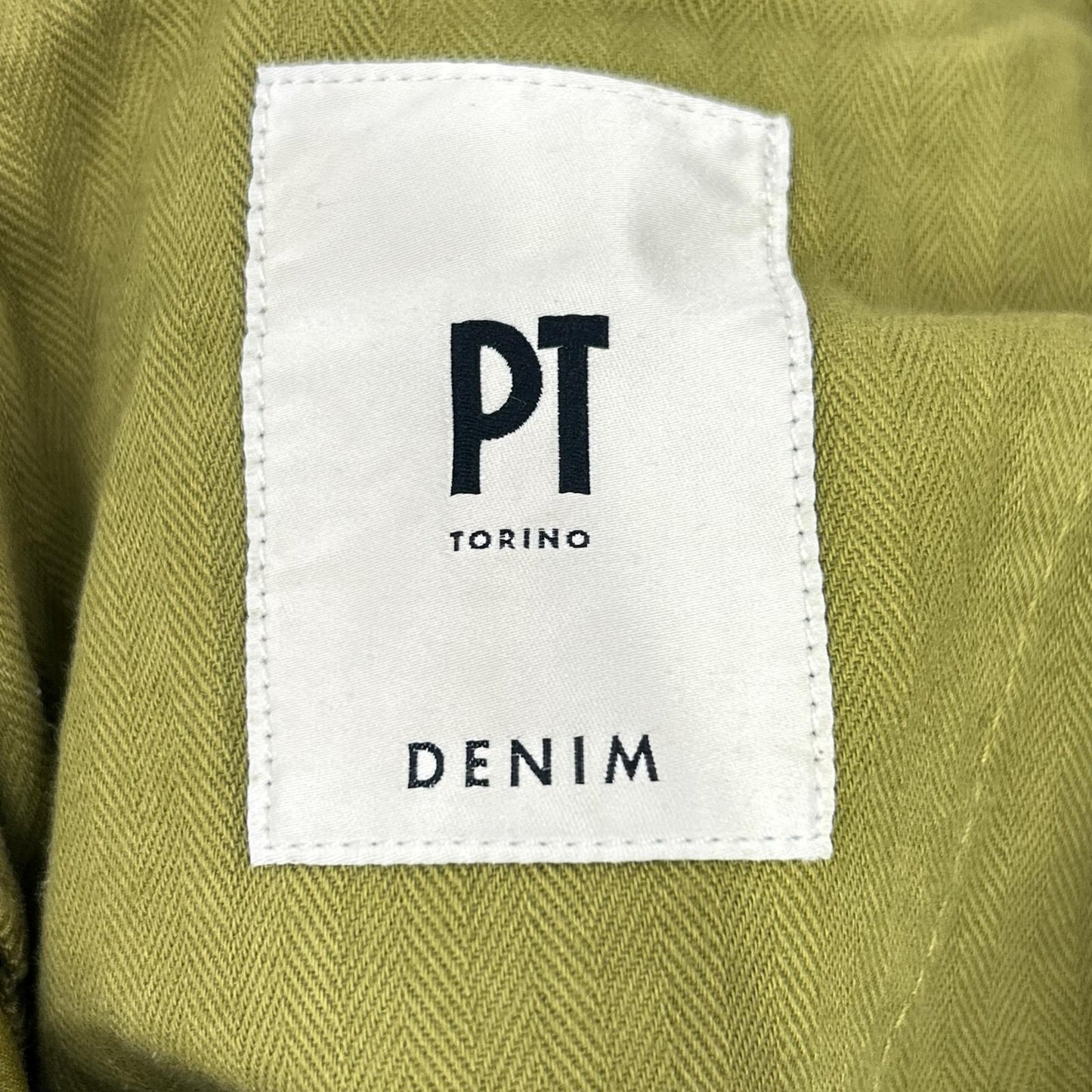PT TORINO ピーティートリノ ×トゥモローランド GRUNGE カーキ デニムパンツ ボトムス