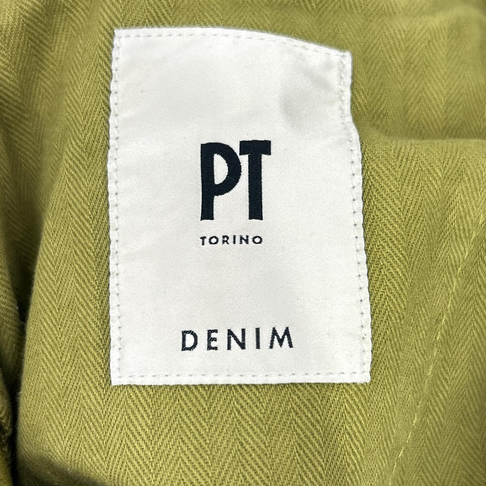 PT TORINO ピーティートリノ ×トゥモローランド GRUNGE カーキ デニムパンツ ボトムス