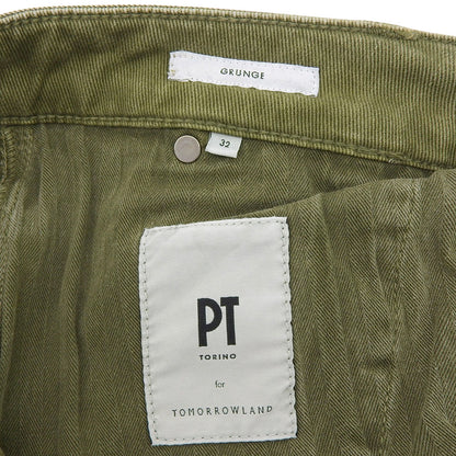 PT TORINO ピーティートリノ GRUNGE テーパードパンツ ボトムス メンズ カーキグリーン 32 ボトムス