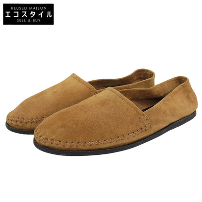 FERRANTE フェランテ TAO スエードスリッポン シューズ メンズ キャメル 40 シューズ 40