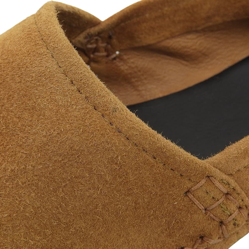 FERRANTE フェランテ TAO スエードスリッポン シューズ メンズ キャメル 40 シューズ 40