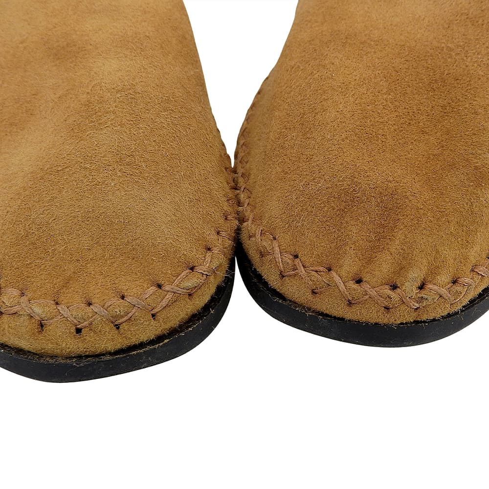 FERRANTE フェランテ TAO スエードスリッポン シューズ メンズ キャメル 40 シューズ 40