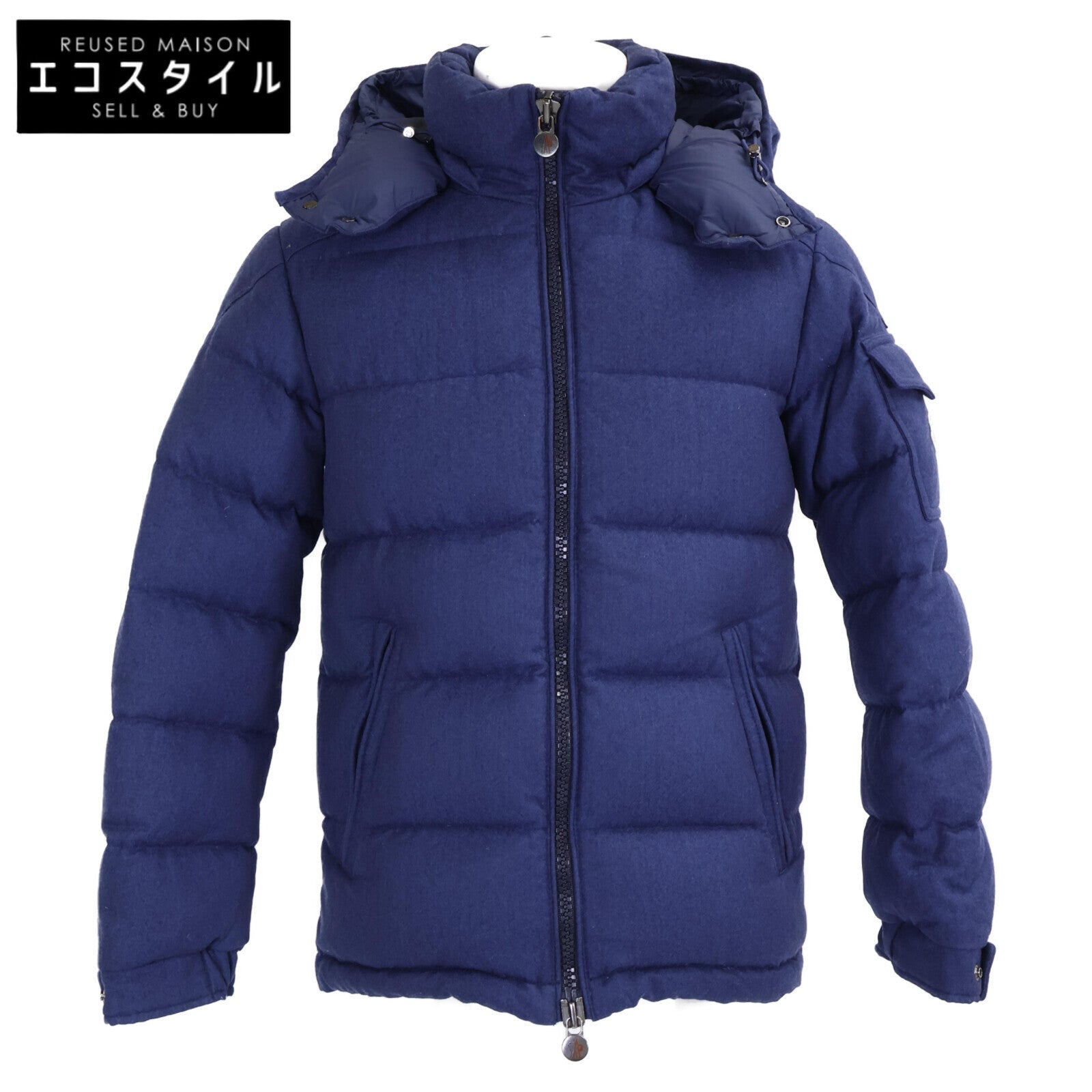 Domestic authentic MONTGENEVRE down jacket, O size, men's