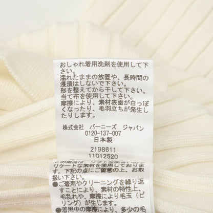 【新品同款】2198611 真丝混纺可水洗罗纹针织套头衫 上衣 F 女士