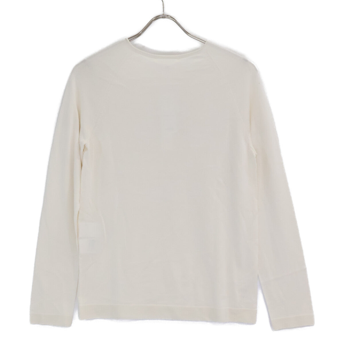[Like New] 23-02-34-02004 Washable Silk Crew Neck Pullover Sweater Top F Women's