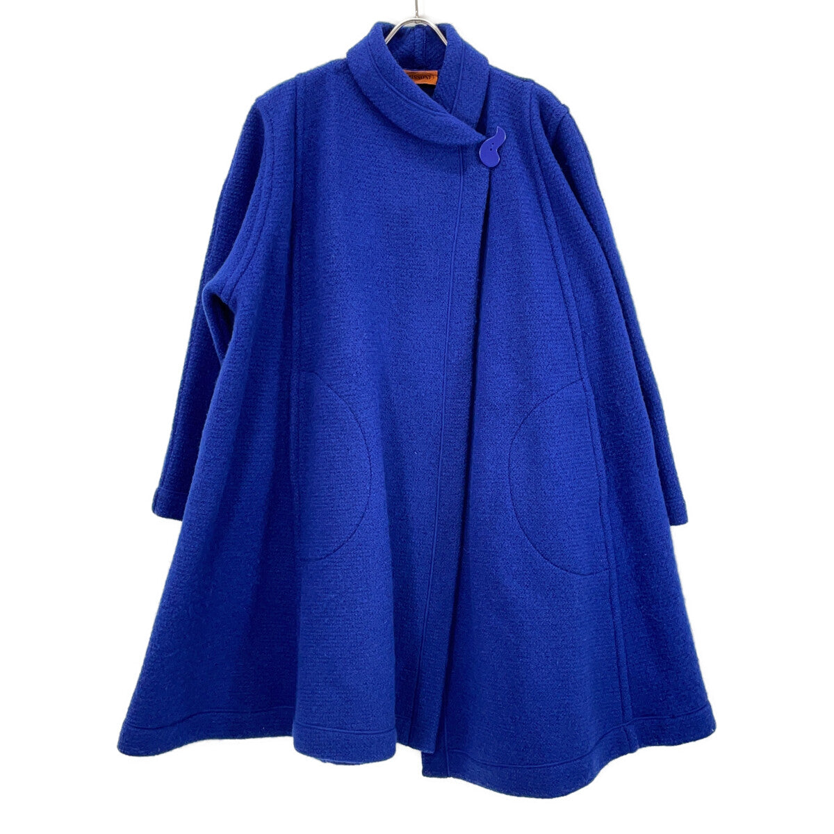 Blue Wool Coat Coat 42 Ladies