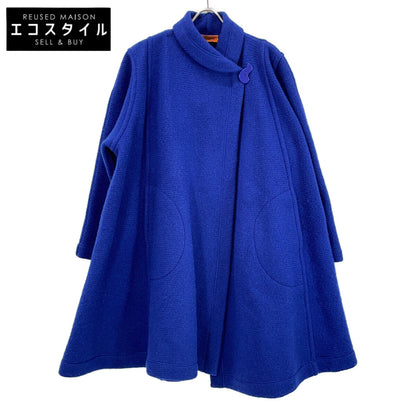Blue Wool Coat Coat 42 Ladies