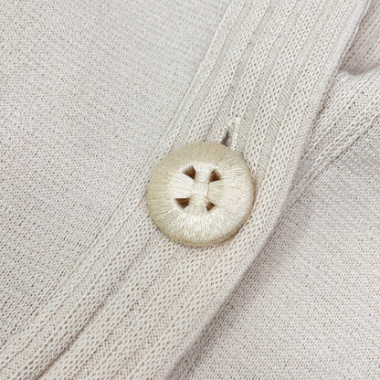 Beige Wool 1B Jacket Jacket 42 Ladies