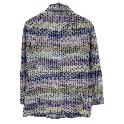 MISSONI ミッソーニ ブルー系 マルチカラー リネン ジャケット ジャケット