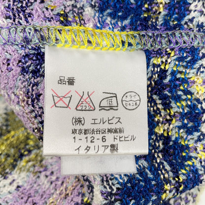 MISSONI ミッソーニ ブルー系 マルチカラー リネン ジャケット ジャケット