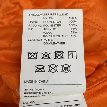 NEIGHBORHOOD 邻里 172TSBNN-JKM02S 卡其色飞行夹克 M码