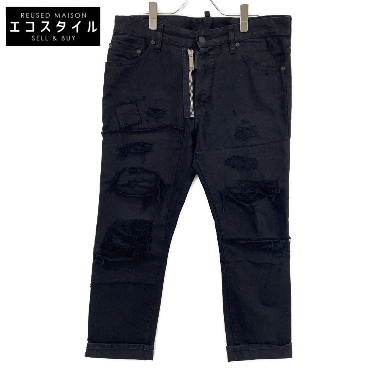 DSQUARED2 S71LB0353 17AW COOL GUY JEAN distressed bottoms
