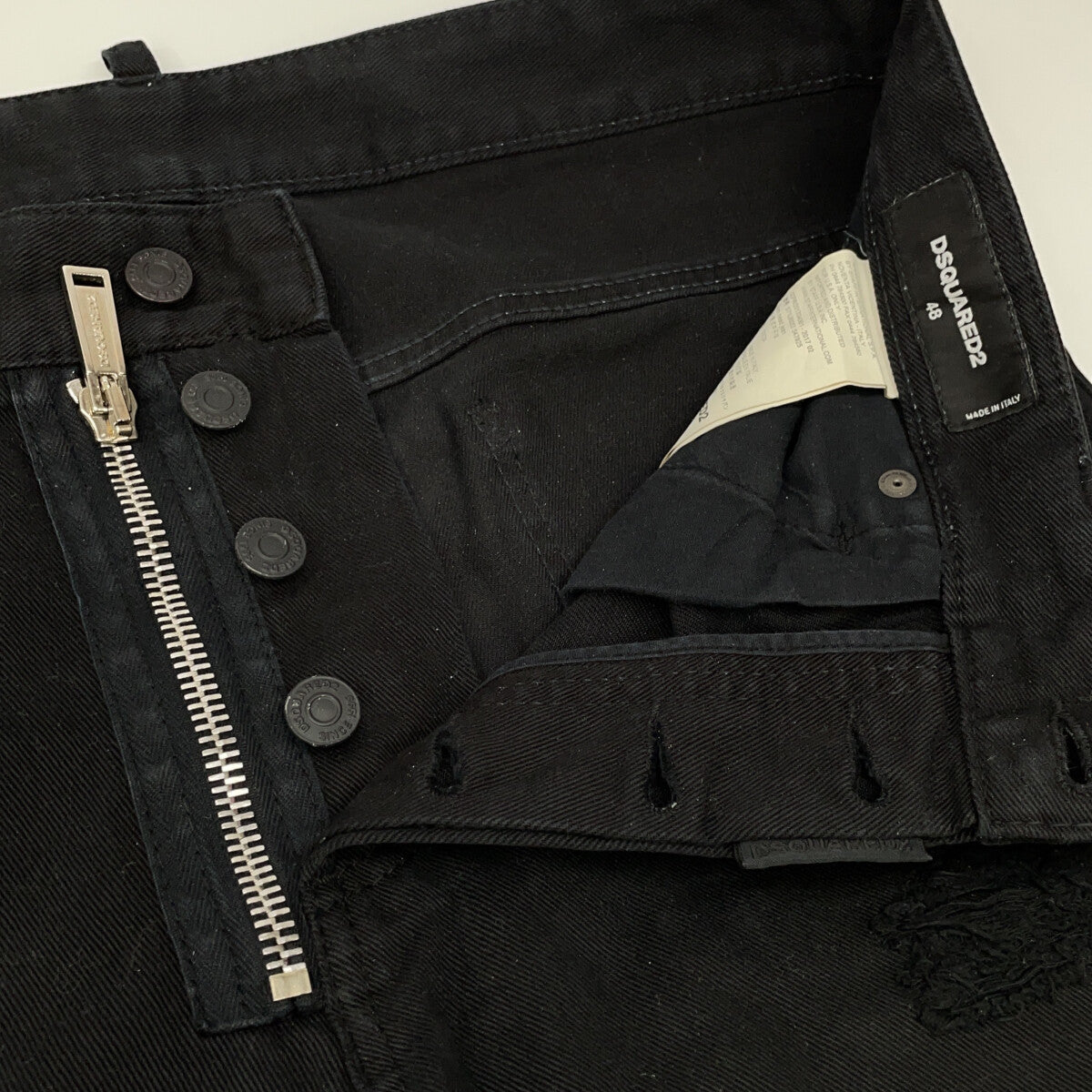 DSQUARED2 ディースクエアード S71LB0353 17AW COOL GUY JEAN ダメージ加工 ボトムス