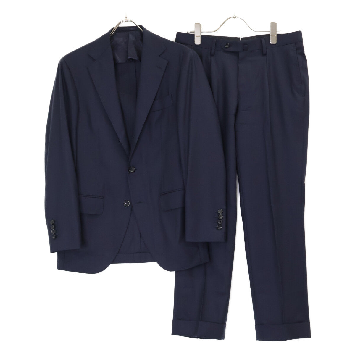 Brilla per il gusto Loro Piana NOBLESSE Fabric Single 3-Roll-2 Button Silk Blend Suit Set