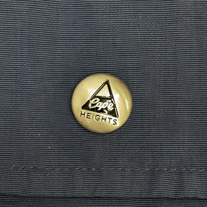 棕色 带口袋 羊羔绒夹克 M 男士