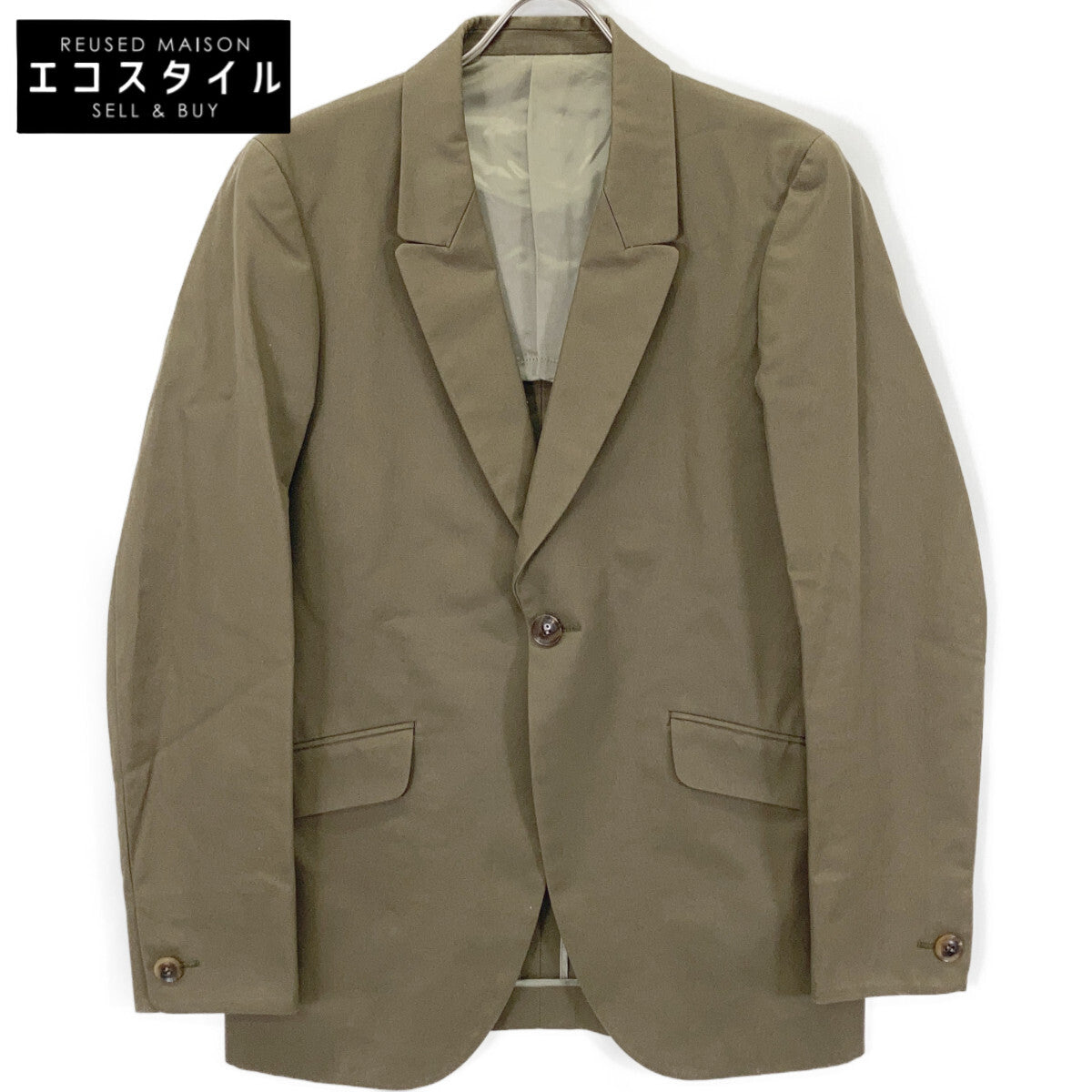 [ATELIER GENDEN] KHAKI HOLIDAY JACKET SB-1B for men