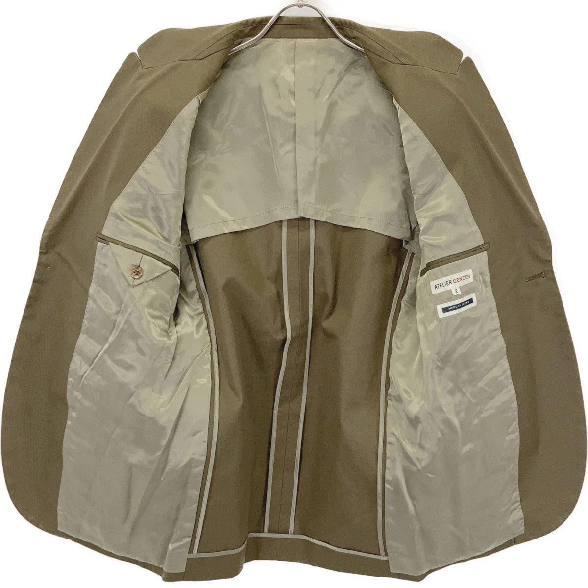 [ATELIER GENDEN] KHAKI HOLIDAY JACKET SB-1B for men