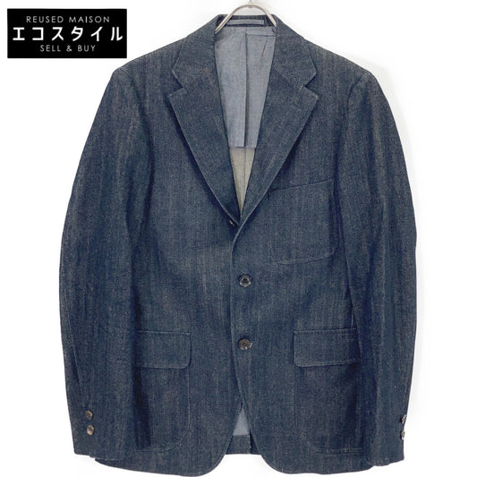 [Homestead] 15FW Navy CONEMILLS Cotton Ring Jacket 36 Men's