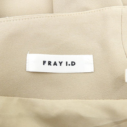 FRAY I.D フレイアイディー タック ディティール アシメ ストレートスカート レディース ベージュ 0 24SS スカート 0