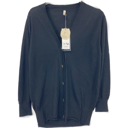 TOYOBOSHI Toyobo Itokoromo NAEBA Black 14ITAC6006 ALASHAN Cashmere Cardigan Top