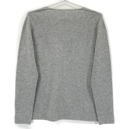 TOYOBOSHI Toyobo Ito-i KIDO Gray 14ITPC0011 100% Cashmere V-neck Top Tops