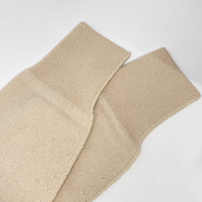 TOYOBOSHI Beige ASAYO 14ITBC0001 Baby Cashmere V-Neck Sweater Top