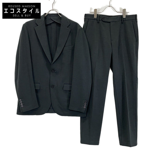 Black Mokurodi Jacket Pants Set Up Suit 50 Men's