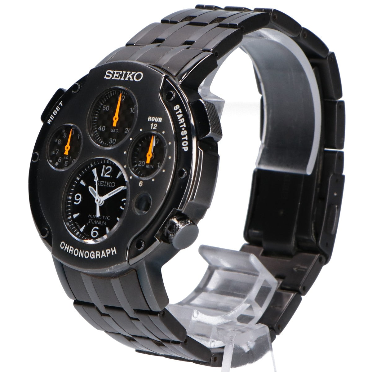 SEIKO Seiko Kinetic SBXZ003 9T82-0A40 Sportura Kinetic Chronograph 2nd Watch Watch