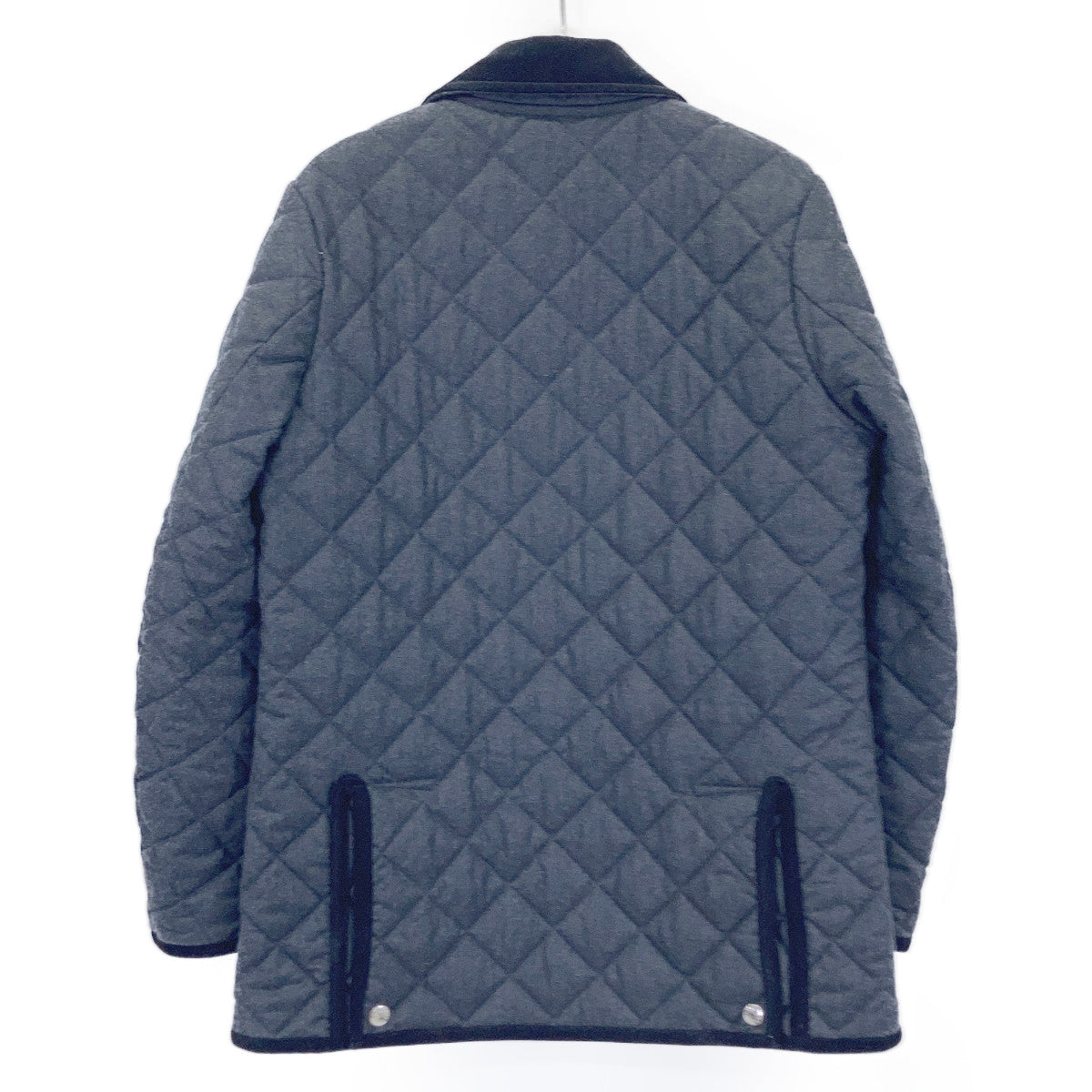 [BEAMS F Exclusive] G242QO1006EXQAC Black WAVERLY Quilted Jacket Jacket 34 Men's
