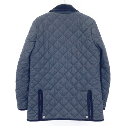 [BEAMS F Exclusive] G242QO1006EXQAC Black WAVERLY Quilted Jacket Jacket 34 Men's