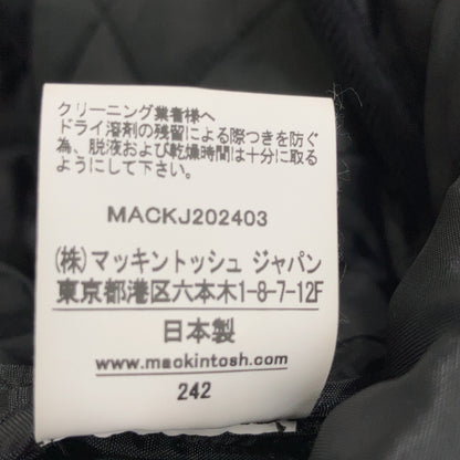 [BEAMS F Exclusive] G242QO1006EXQAC Black WAVERLY Quilted Jacket Jacket 34 Men's