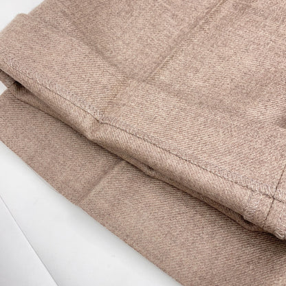 BEIGE ベイジ ベージュ ウール100 2プリーツ スラックスパンツ ボトムス