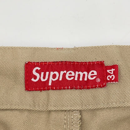 Khaki Work Chino Shorts Pants Bottoms 34 Men's