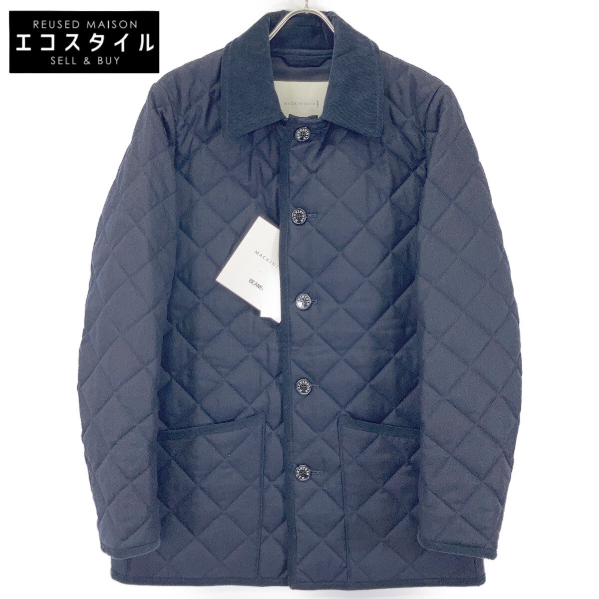 MACKINTOSH マッキントッシュ 【別注】ネイビー WAVERLY キルティングジャケット ジャケット