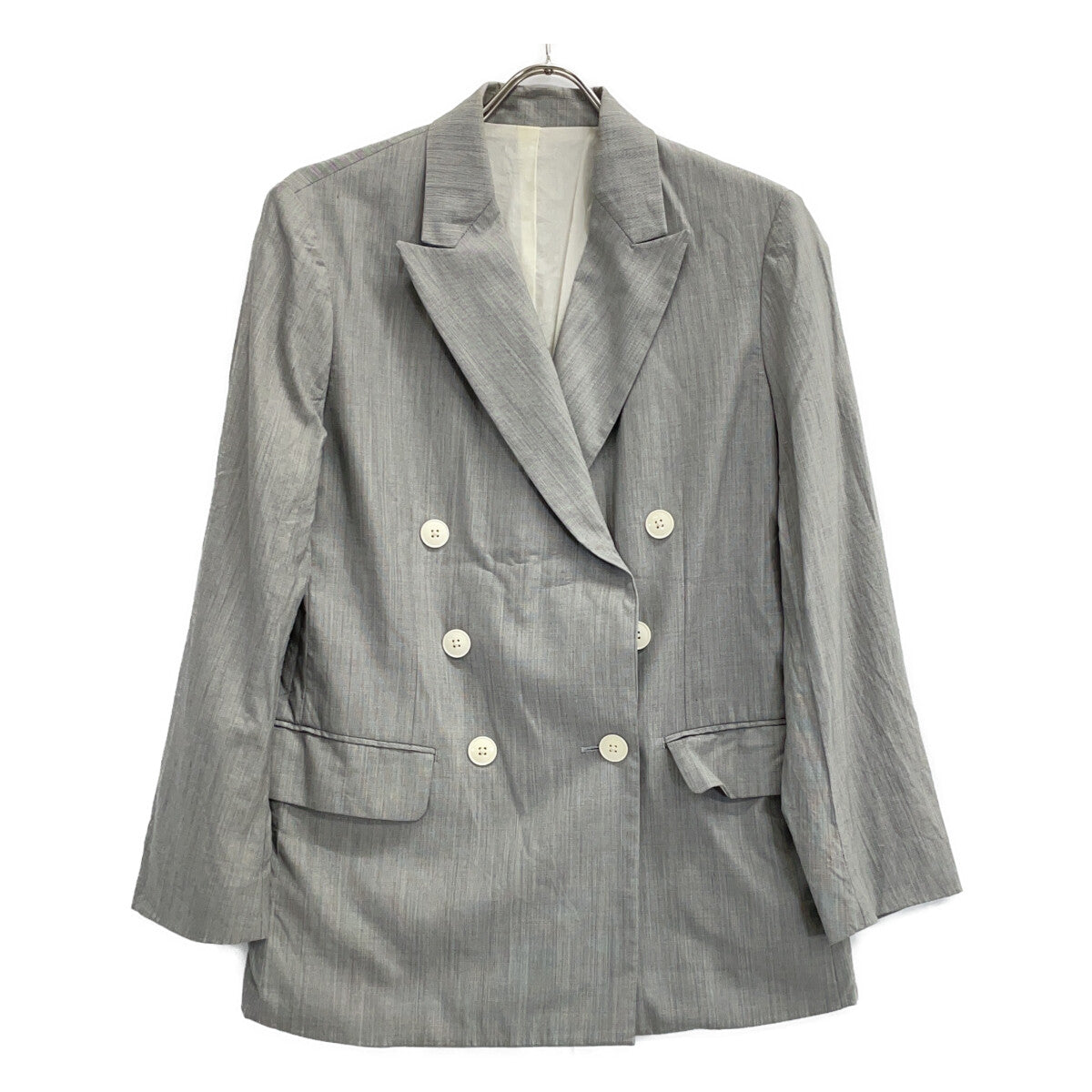 BACCA Gray Hairline Double Jacket