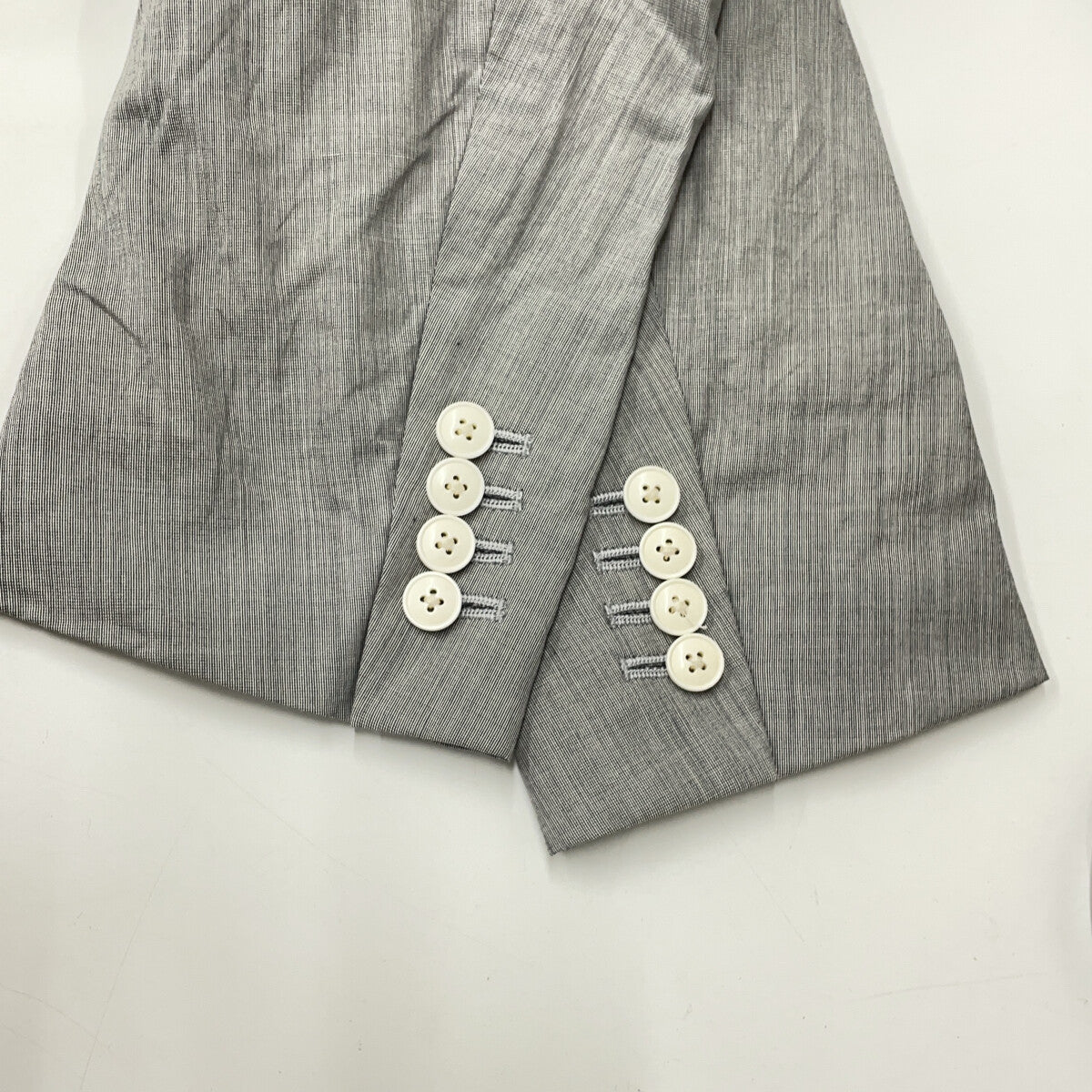 BACCA Gray Hairline Double Jacket