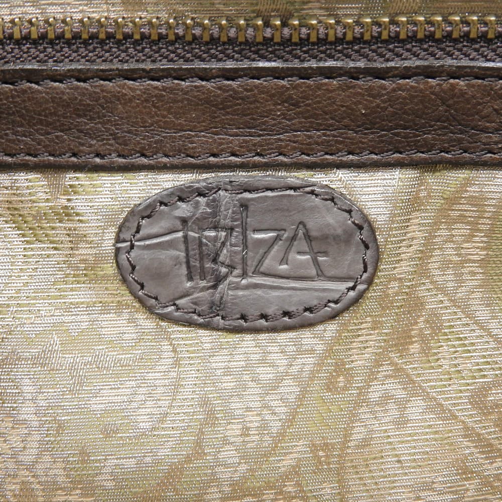IBIZA 伊比萨 鳄鱼皮单肩包 女士 棕色系单肩包