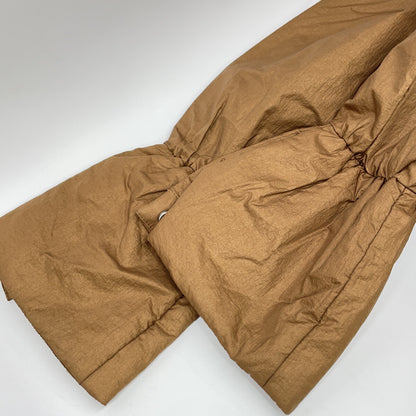 6x1 COPENHAGEN S06-06-015 Beige Aluminum Processed 2-Way Down Shirt Jacket