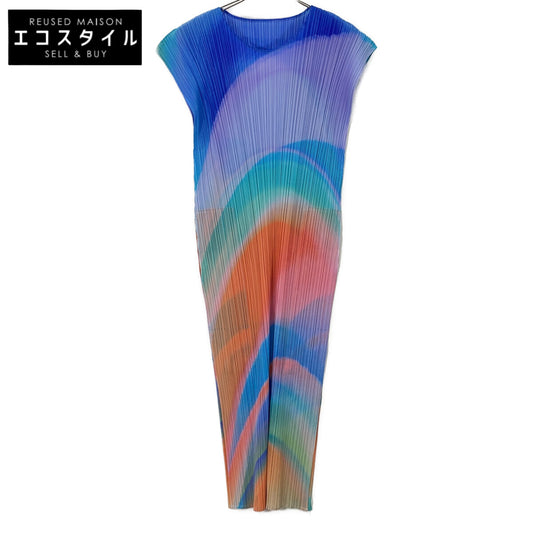 PLEATS PLEASE BY ISSEY MIYAKE 25AW PP53-JH685 Multicolor GROOVE Dress