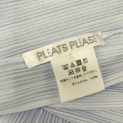 PLEATS PLEASE 三宅一生 PP11-FK341 浅蓝色 长袖T恤 上衣