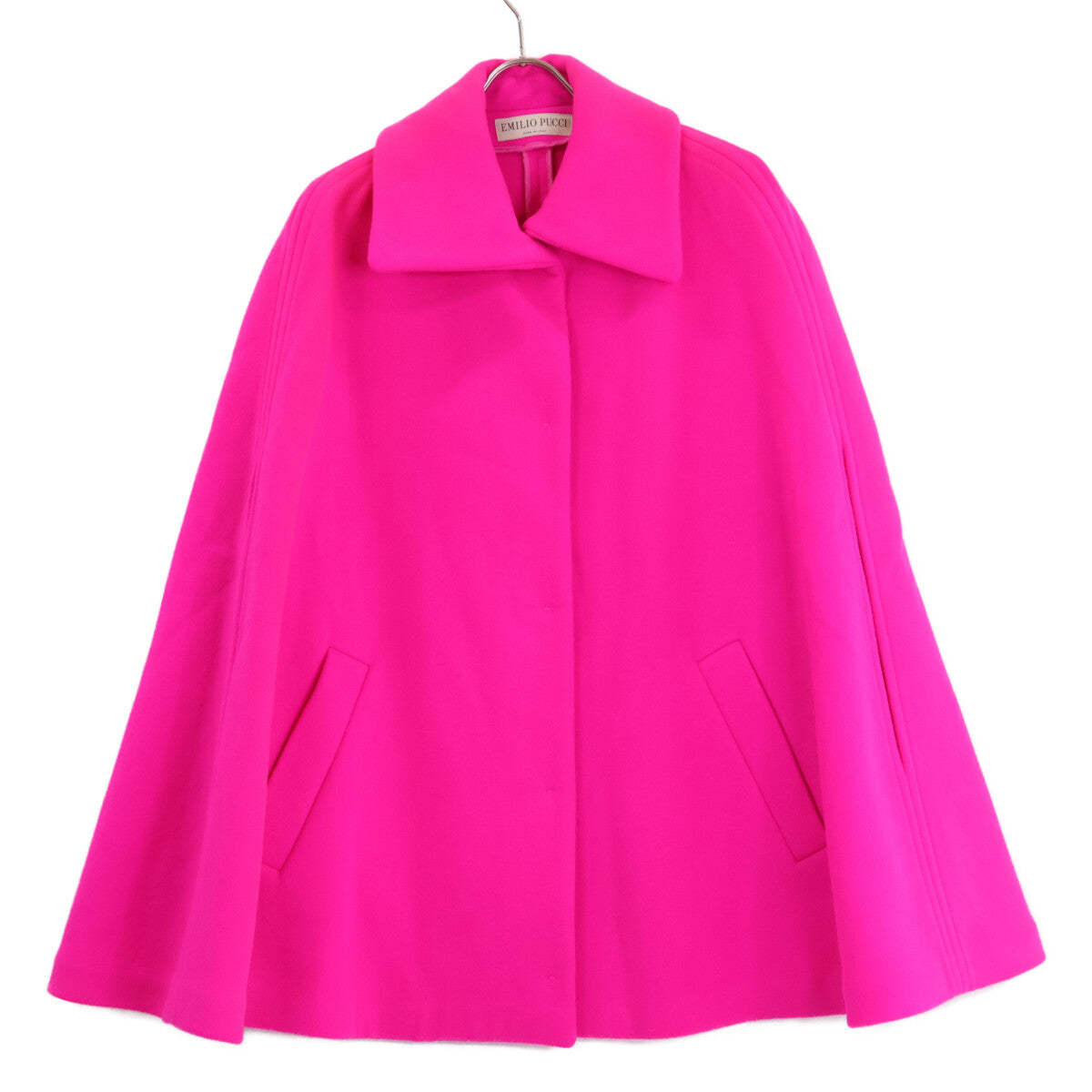 Emilio Pucci Emillio Pucci [Domestic regular product] 9RRA30 Wool Poncho/Cape Coat Jacket I:38