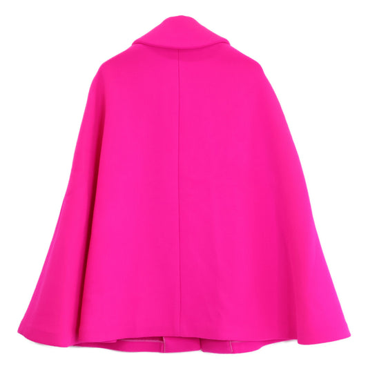 Emilio Pucci エミリオプッチ 【国内正規】9RRA30 ウール ポンチョ/ケープコート ジャケット I:38