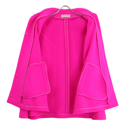 Emilio Pucci Emillio Pucci [Domestic regular product] 9RRA30 Wool Poncho/Cape Coat Jacket I:38