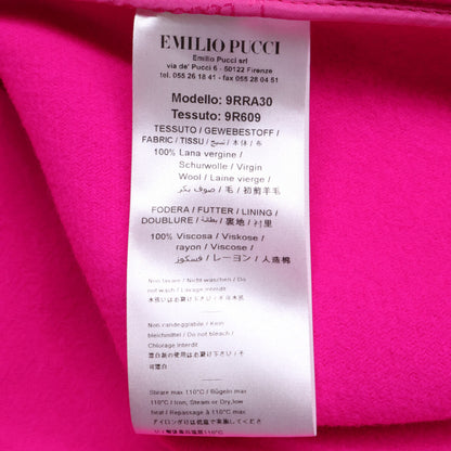 Emilio Pucci Emillio Pucci [Domestic regular product] 9RRA30 Wool Poncho/Cape Coat Jacket I:38