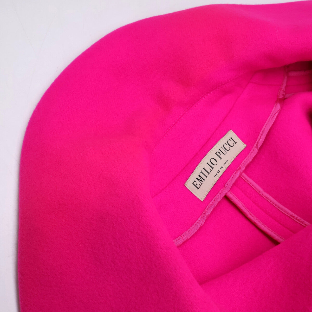 Emilio Pucci Emillio Pucci [Domestic regular product] 9RRA30 Wool Poncho/Cape Coat Jacket I:38
