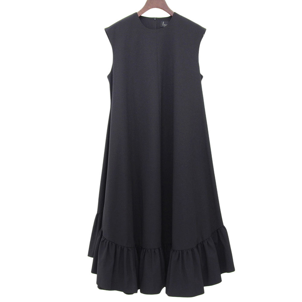 hue DAY TO EVENING Beautiful Sleeveless Flared Dress Women's Black M Dress